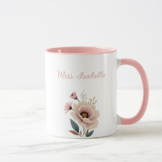 Taza Rosa no me haga usar mi voz de profesor