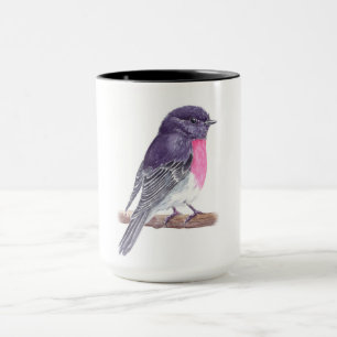 Taza Rosa robin