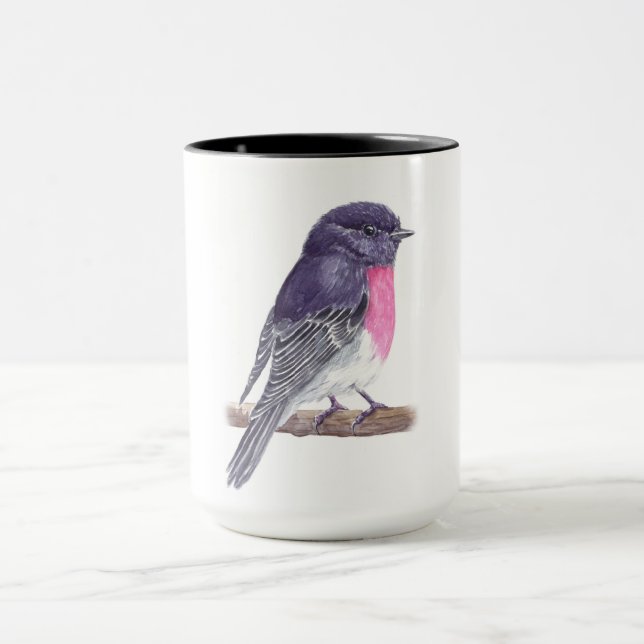 Taza Rosa robin (Centro)