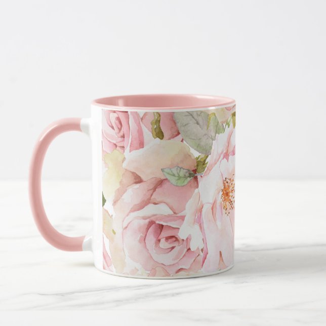 Taza Rosa rosa Mug (Izquierda)