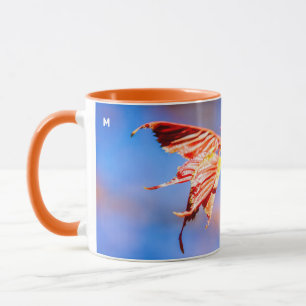 Taza Rosa Sakura Flower Blue Sky