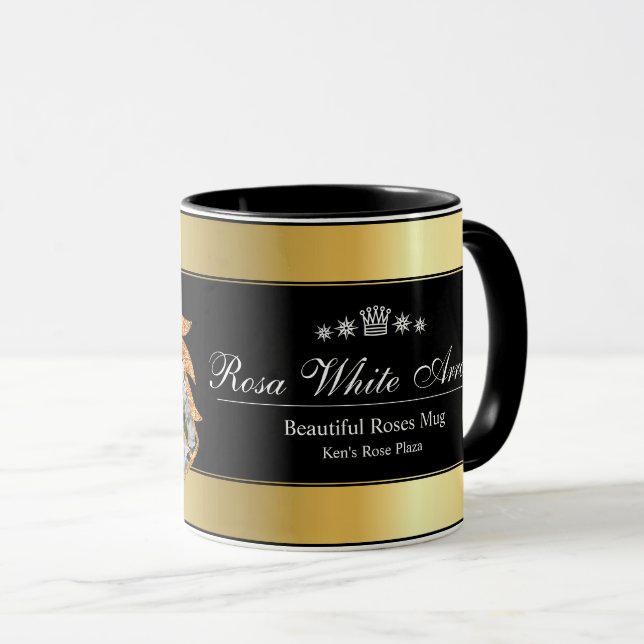 Taza Rosa White Arrow (Anverso derecho)