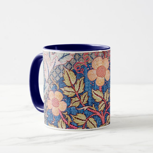 Taza Rosa Wreath, William Morris (Anverso izquierdo)