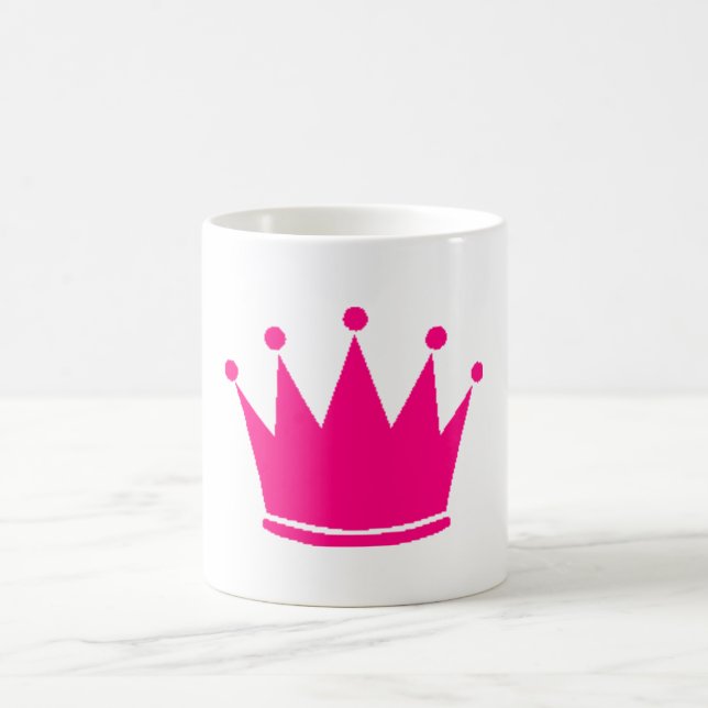 Taza rosada de la corona (Centro)
