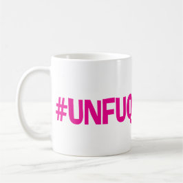 Taza rosada de Unfuqwitable del miedo