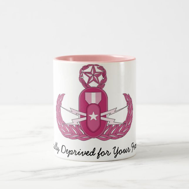 Taza rosada del cangrejo del EOD (Centro)