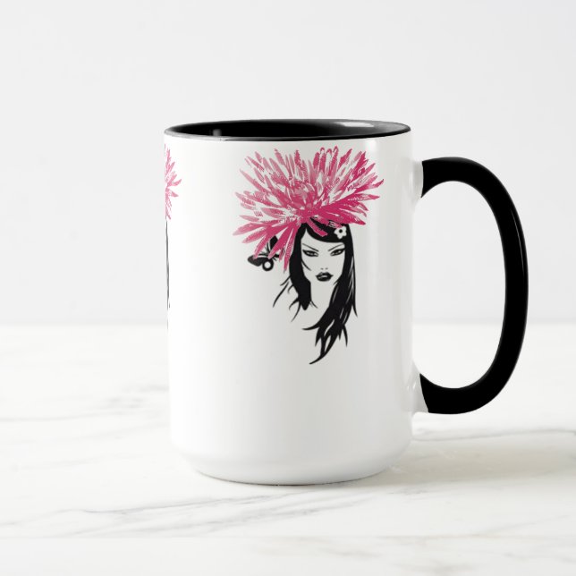 Taza rosada del florista de Valuegem (Derecha)