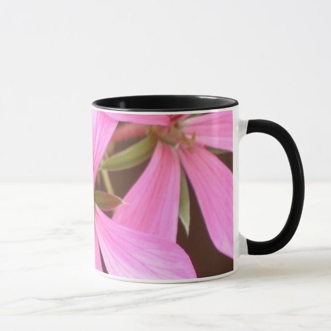 Taza rosada del geranio (Derecha)