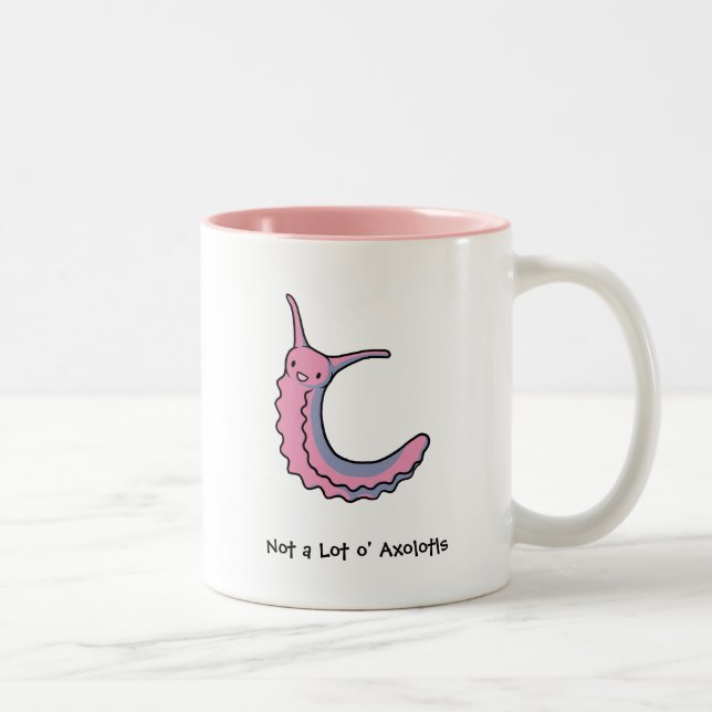 Taza rosada del gusano de terciopelo (Derecha)