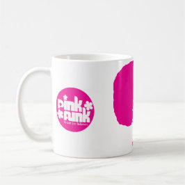 Taza rosada del polluelo del soplo del Afro del