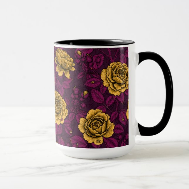 Taza Rosas amarillas (Derecha)