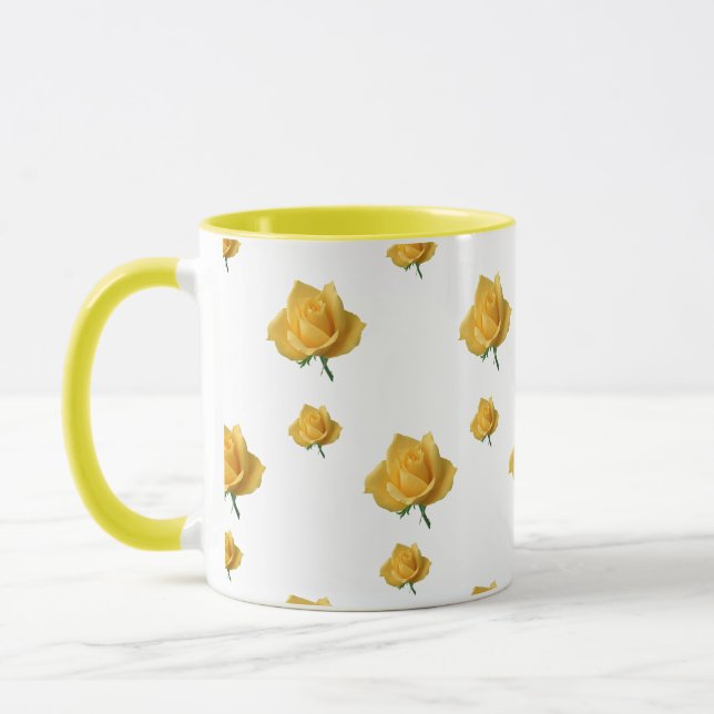 Taza Rosas Amarillas (Izquierda)