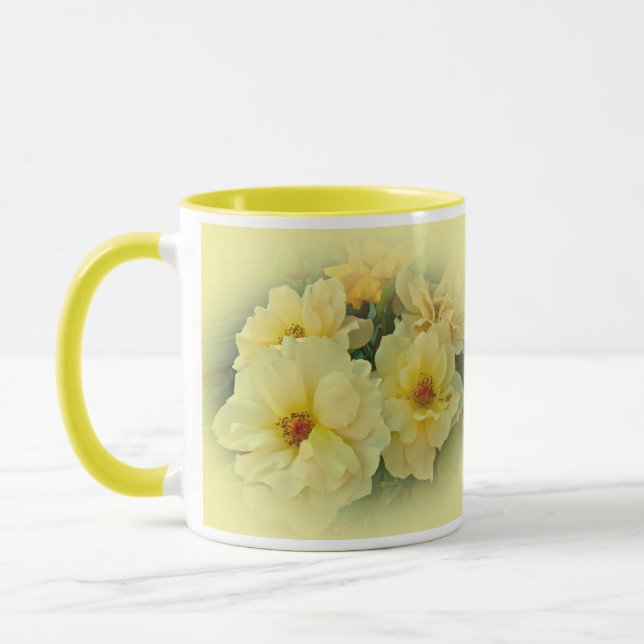 Taza Rosas Amarillas (Izquierda)