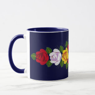 Taza Rosas británicos del canal