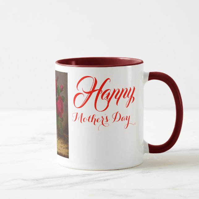 Taza Rosas de Martin Johnson Heade Jacqueminot (Derecha)