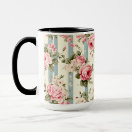 Taza Rosas de Shabby Chic Vintage