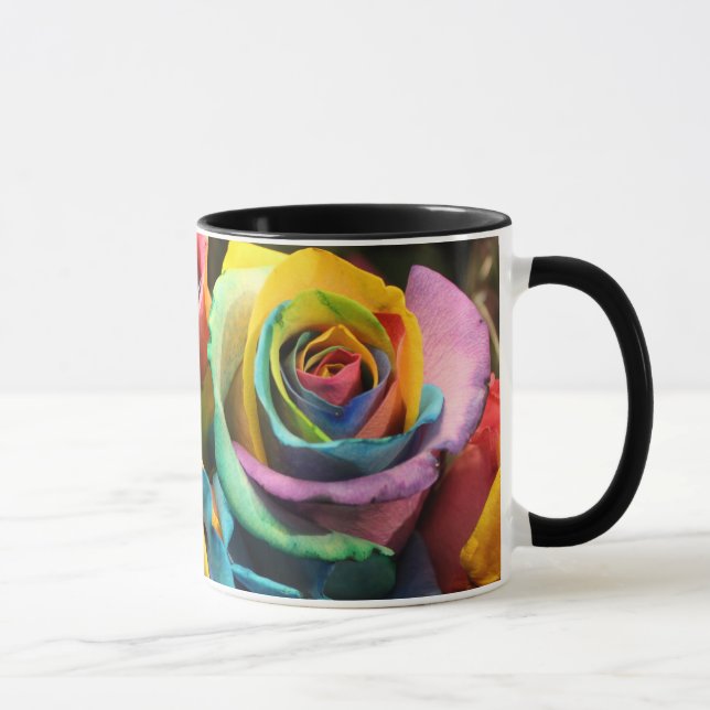 Taza Rosas del arco iris (Derecha)