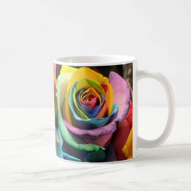 Taza Rosas del arco iris (Derecha)
