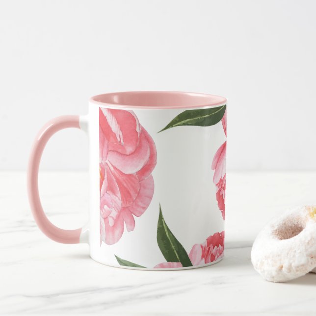 Taza Rosas Hermosas (Con donut)