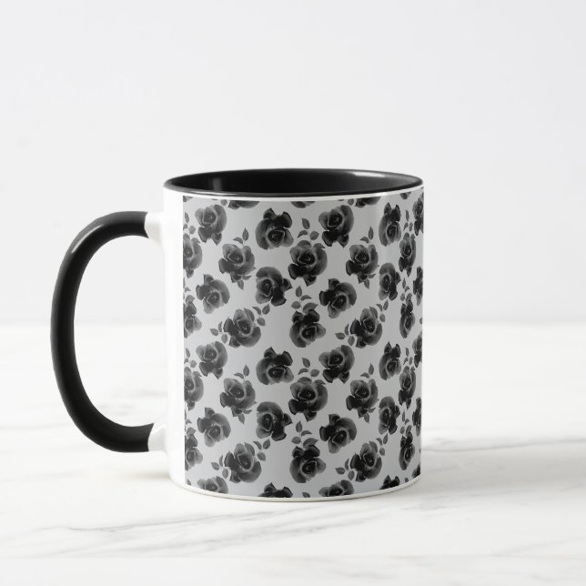 Taza Rosas negros (Izquierda)