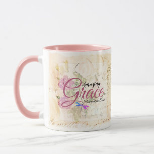 Taza Rosas vintage Amazing Grace