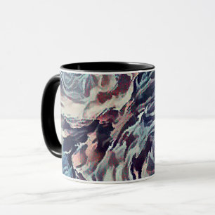 Taza Rosas vintage, vintage