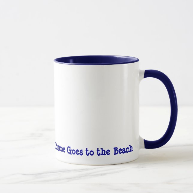Taza Roscoe va a la playa (Derecha)