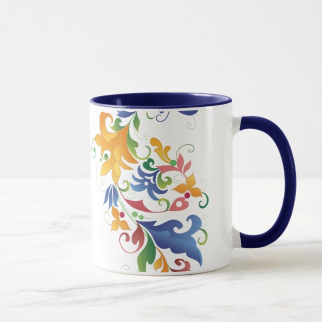 Taza Rosemaling (Derecha)