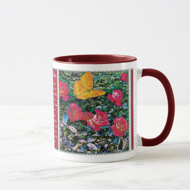 Taza Roses rojas rojas (Derecha)