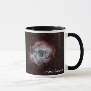 Taza Rosette Nebula Astronomy Mug