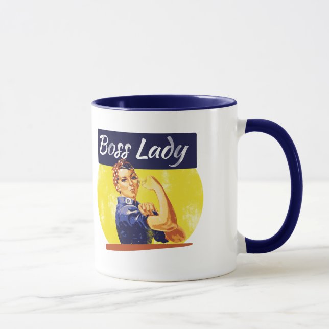Taza Rosie Riveter Boss Lady (Derecha)