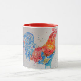 Taza Rostro de color rojo Buenos días Sunshine Mug