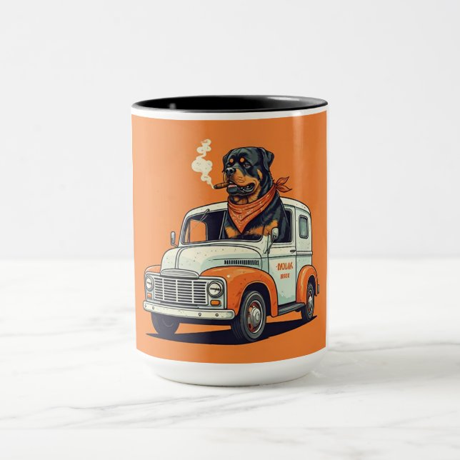 Taza Rottie en el trabajo del camión (Centro)