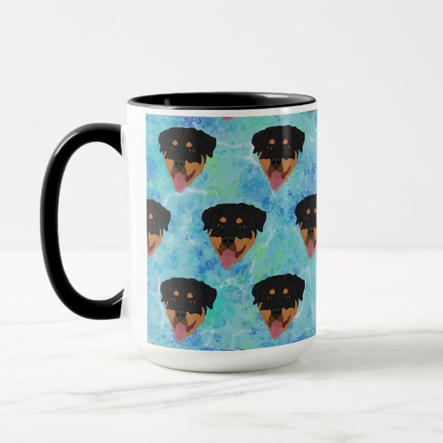 Taza Rottweiler  (Izquierda)