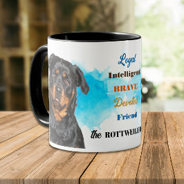 Taza Rottweiler Dog Loyal Friend