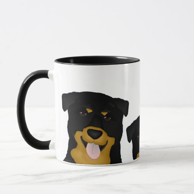 Taza Rottweiler Mug (Izquierda)