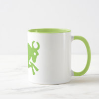 Rótulo Astrología Taurus, Zodiac Ringer Mug