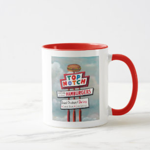 Taza Rótulo de comida rápida
