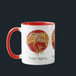 Taza Rótulo de constelación de horóscopo zodiaco chino<br><div class="desc">Diseño zodiaco chino para amigos de astrología. Signo de zodiaco de horóscopo de cerdo para astrólogos de hobby e hijos de cumpleaños del mes de la constelación china. Símbolo de zodiaco de cerdo. Símbolo zodiaco chino de cerdo para cumpleaños y constelación del mes. Símbolo sotérico de cerdo zodiaco chino para...</div>