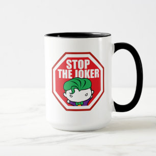 Taza Rótulo de la teoría "Detener al bromista"