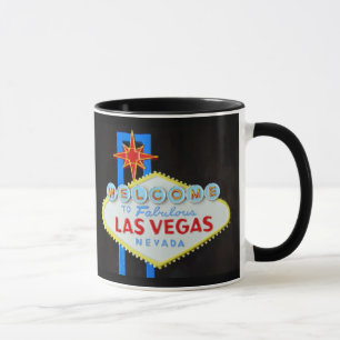 Taza Rótulo de la tira de Las Vegas