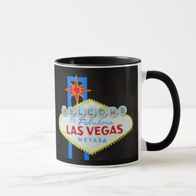Taza Rótulo de la tira de Las Vegas (Derecha)