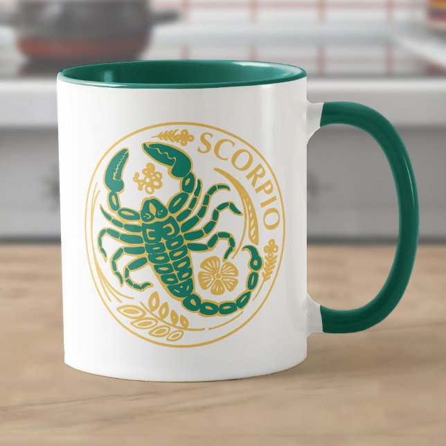 Taza Rótulo Escorpio del Zodiaco (Subido por el creador)