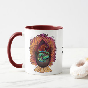Taza Rótulo Escorpio Zodiac