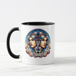 Taza Rótulo Horoscopio Gemini | Rótulo Astrología de Ge