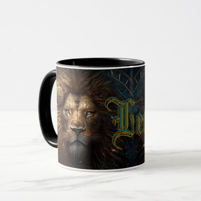 Taza Rótulo Leo Zodiac (Anverso izquierdo)