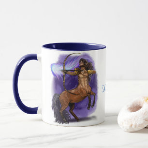 Taza Rótulo Saggitarius Zodiac