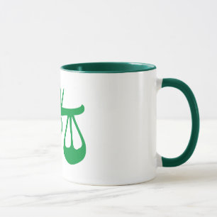 Taza Rótulo solar de astrología de Libra, Zodiac Ringer