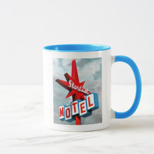 Taza Rótulo Stardust Motel