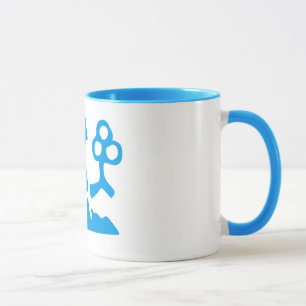 Taza Rótulo Virgo Astrológico Sun, Zodiac Ringer Mug